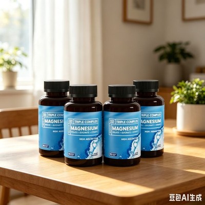 Pro 4X Complex Triple Magnesium BioEmblem | 300mg Mag Glycinate Malate&Citrate
