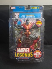 2004 TOY BIZ MARVEL LEGENDS SERIES V 5 COLOSSUS w  COMIC BOOK AND WALL DISPLAY