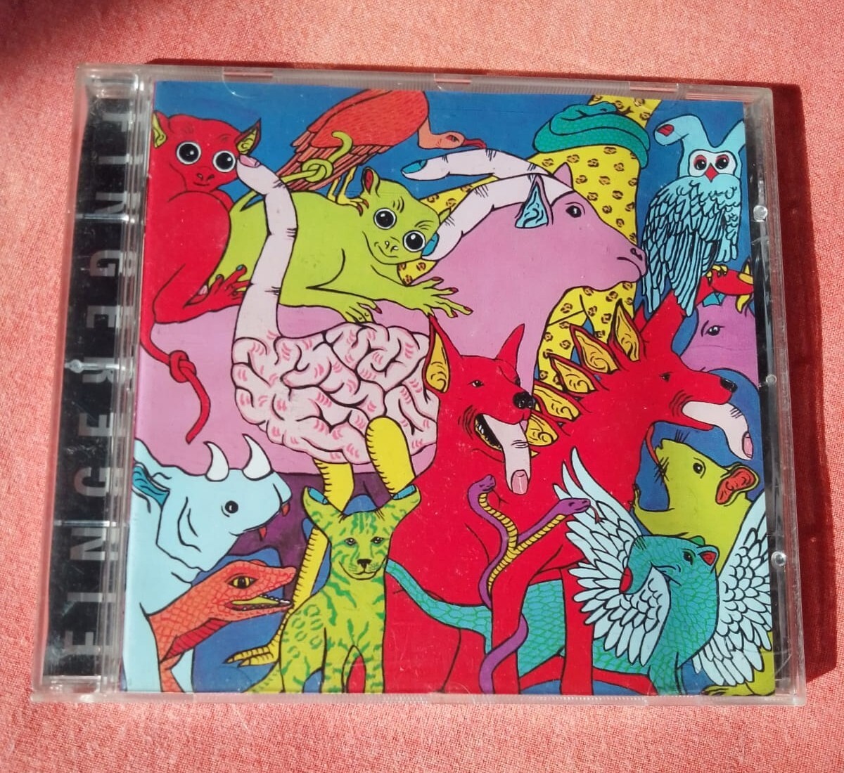 FINGER Finger CD Far Out records 1996 Swiss Punk hc