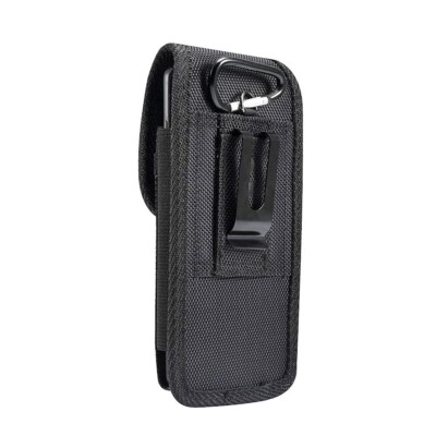 für QMobile Q Inifnity E Gürteletui Vertikal Leder & Nylon