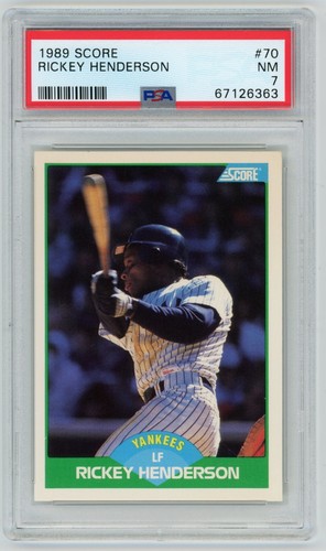 1989 Rickey Henderson #70