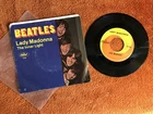 7'' 45 RPM BEATLES LADY MADONNA / THE INNER LIGHT CAPITOL 2138 1968 PIC SLEEVE!