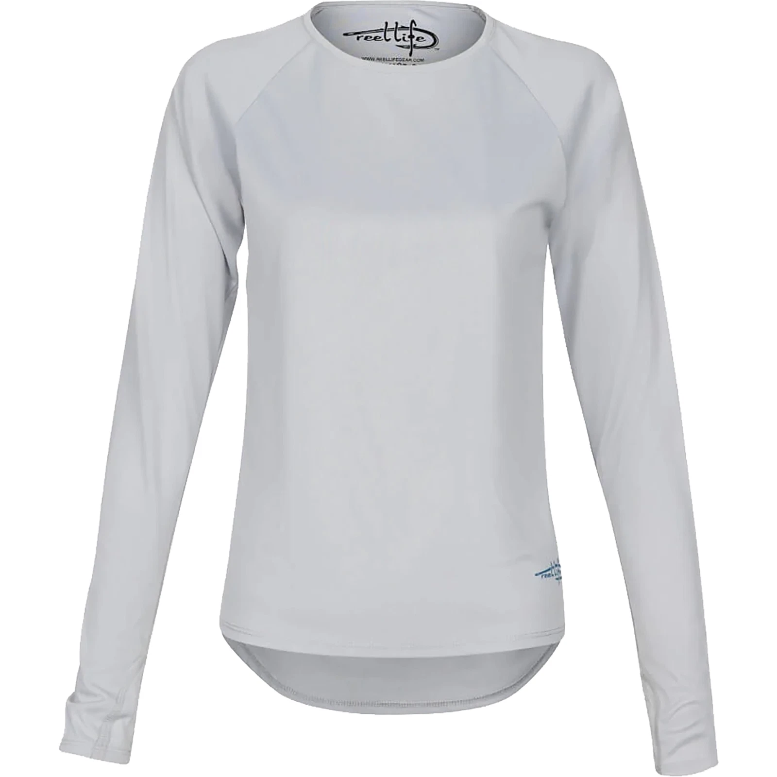Reel Life Women's Mangrove UV Long Sleeve T-Shirt - Glacier Gray