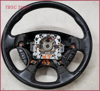 2001 2002 2003 Jaguar X-Type X Type Steering Wheel with Switches Black