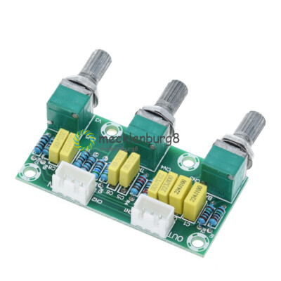 1X NEW Passive Tone Board Amplifier Volume Bass Treble Control Toning Board