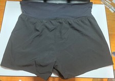 La Blanca Soft Board Swim Shorts Womens Small Pull-On Black NWT 61
