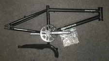 BMX Bike Frame Free Agent Maverick W/3 Piece Crank Chain Mosh Gt Dyno Haro Se 1