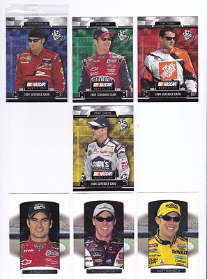2004 Press Pass SCHEDULE #4 Tony Stewart BV$15! ONE CARD ONLY!