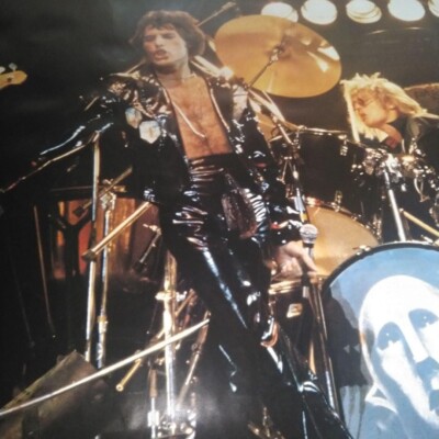 【非売品】QUEENクイーンJAZZジャズ1978年新譜特典パネル QUEEN Jazz *1978 UK 1st PRESS + POSTER + GLOSSY INNERSLEEVE