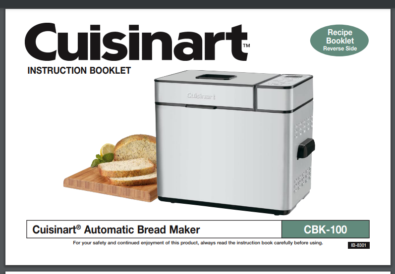 Cuisinart cbk-100?2-poundプログラム可能なホームベーカリー 2ポンド メタリック CZN-027 6g7v4d0 Cuisinart CBK-100 2-Pound Programmable Breadmaker - Walmart.com