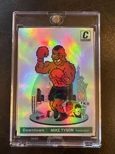 Mike Tyson Punch Out!! 2024 Downtown Custom Trading Card #1 + Case High Quality