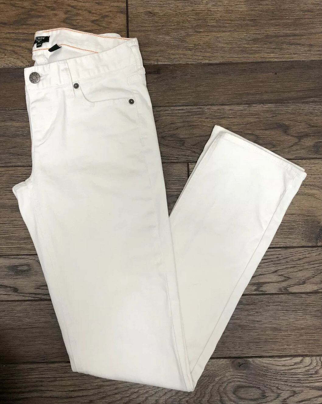 J. Crew Women’s Stretch Matchstick Straight Jeans Wh… Gem