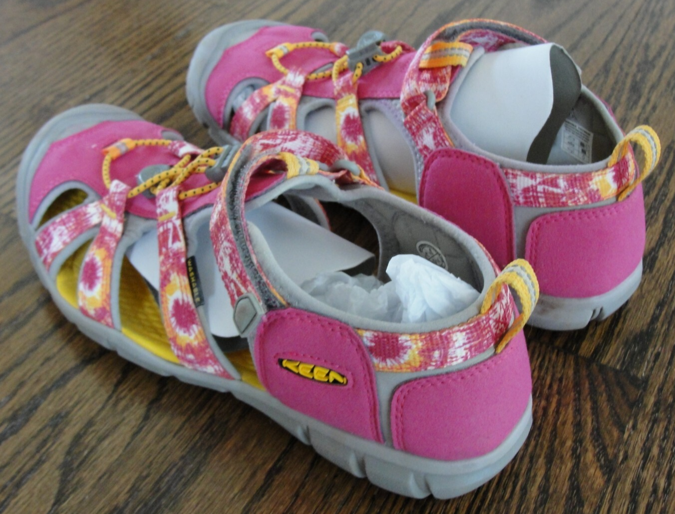 Scarpe da acqua Keen Seacamp II CNX rosa ragazze bambini giovani 6 ?