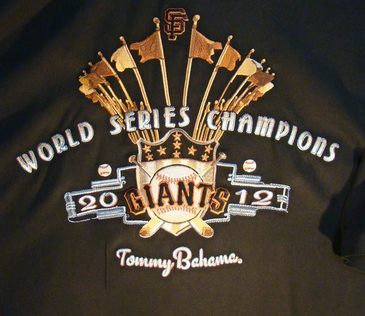 Tommy Bahama 2XL San Francisco Giants 2012 World Series Champions Camp  Shirt!