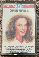 Connie Francis - 20 Golden Hits Cassette Tape Made in Holland Sprint 86001
