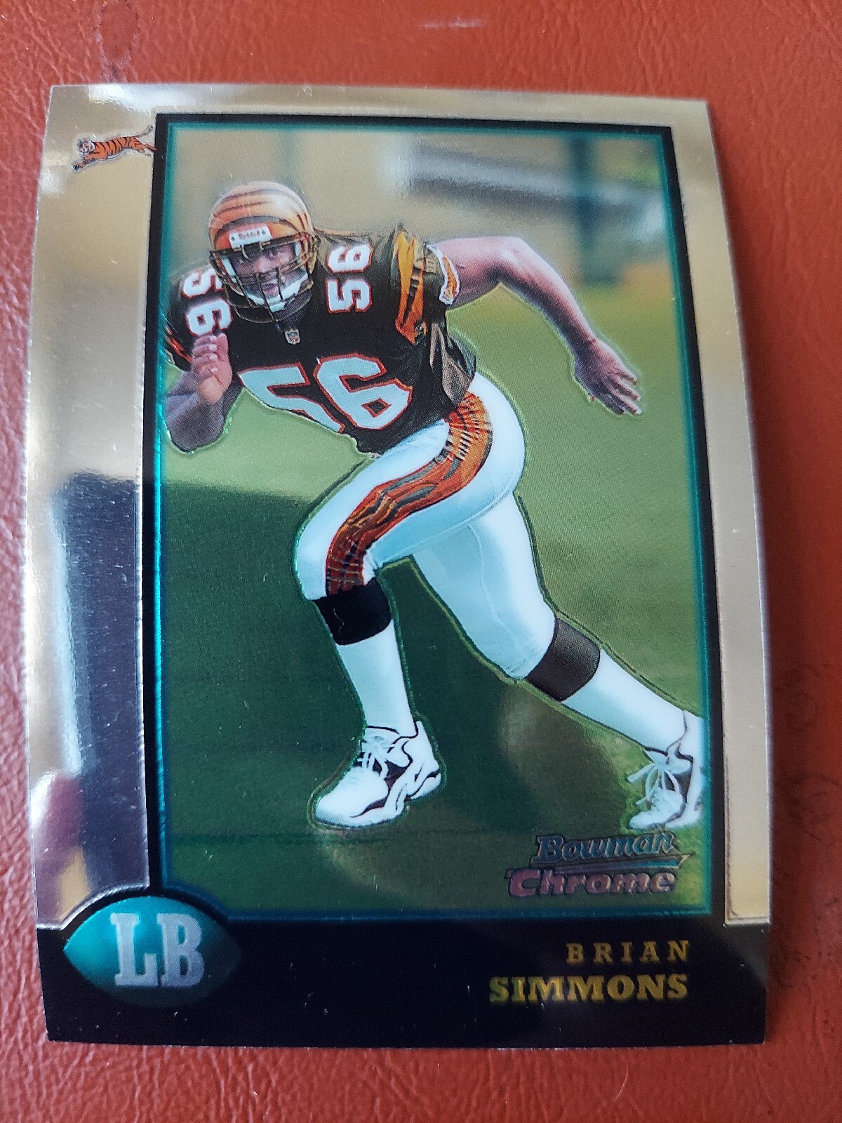 Brian Simmons Bowman Chrome #24 Base
