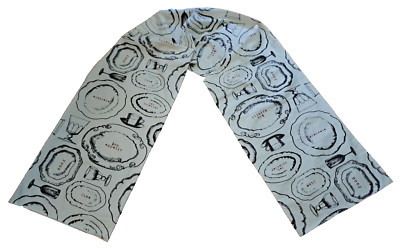 Pottery Barn Get Together Table Runner Bon Appetit Dinner Party XL 18x108