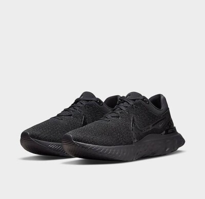 Nike React Infinity Run Flyknit 2 Shoe Black CT2357-003 U.S Men's Size 12 New