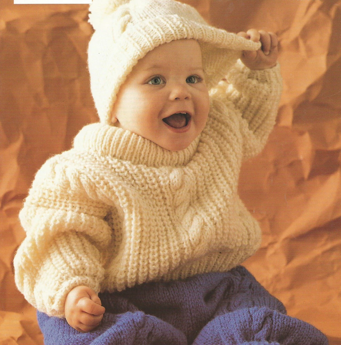 Baby aran jumper deals
