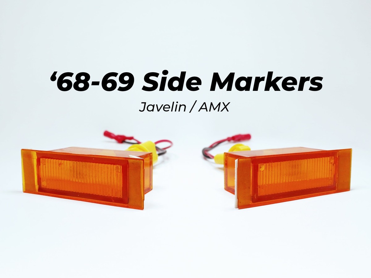Front Side Marker Light | LED | '68-'69 AMC Javelin / AMX | eBay