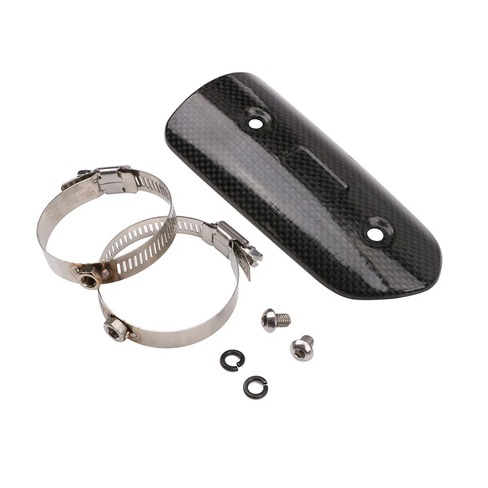 Anillos protectores térmicos de escape moto para pit bike universal todo terreno Foto 2 de 4