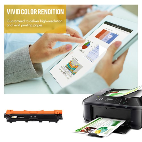 TN221BK Toner Compatible With Brother TN-221 HL-3140CW HL-3170CDW MFC-9130CW - Picture 10 of 12