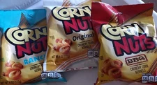 CORN NUTS VARIETY PACK OF 3!!  ORIGINAL, BBQ & RANCH!! FREE SHIP!!