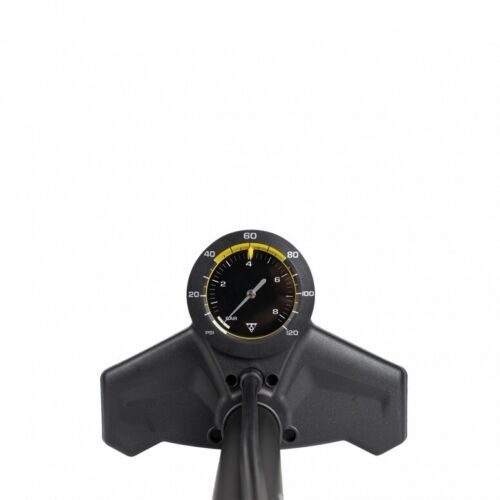 Topeak Joe Blow Sport Ex Floor Pump - Black / Yellow - Picture 3 of 5