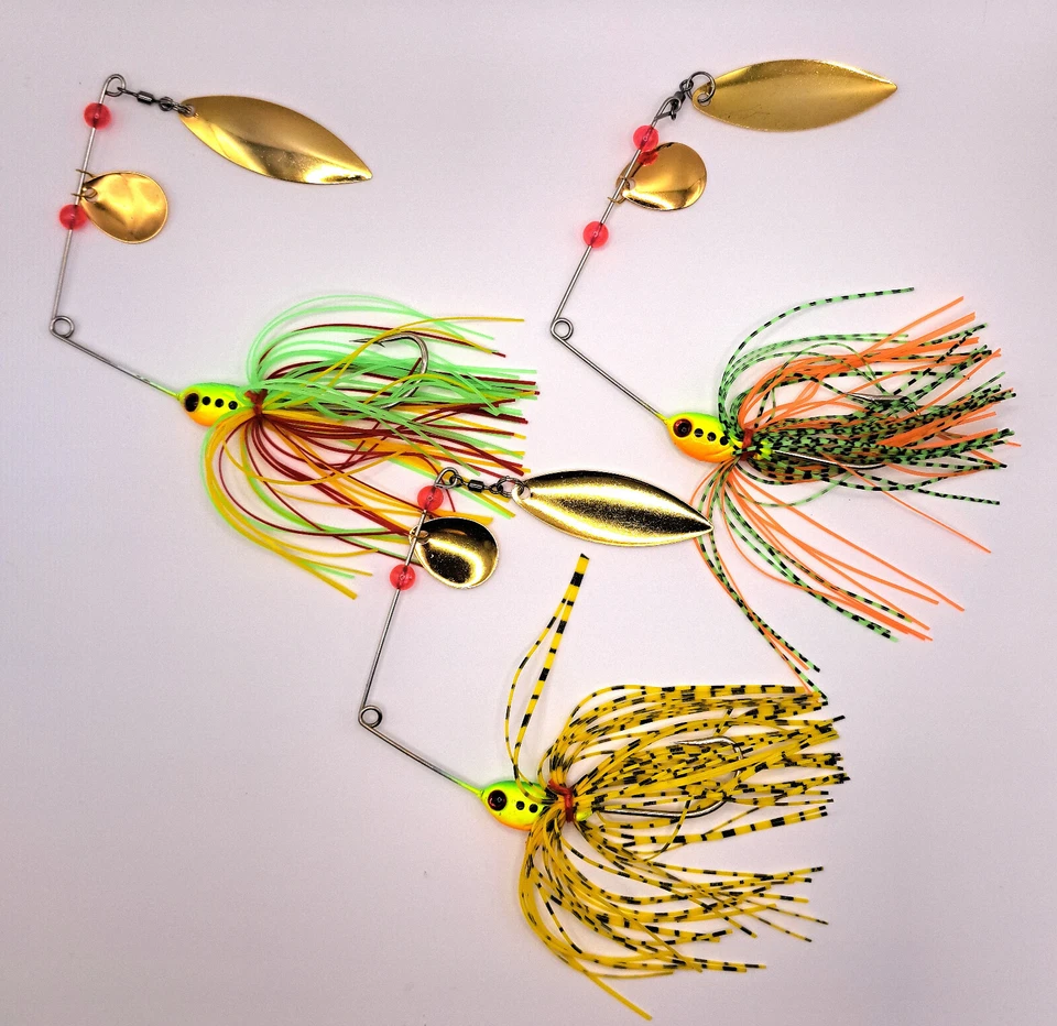 FISHKO Spinnerbait Spinner Blinker Kunstköder Raubfisch Angeln