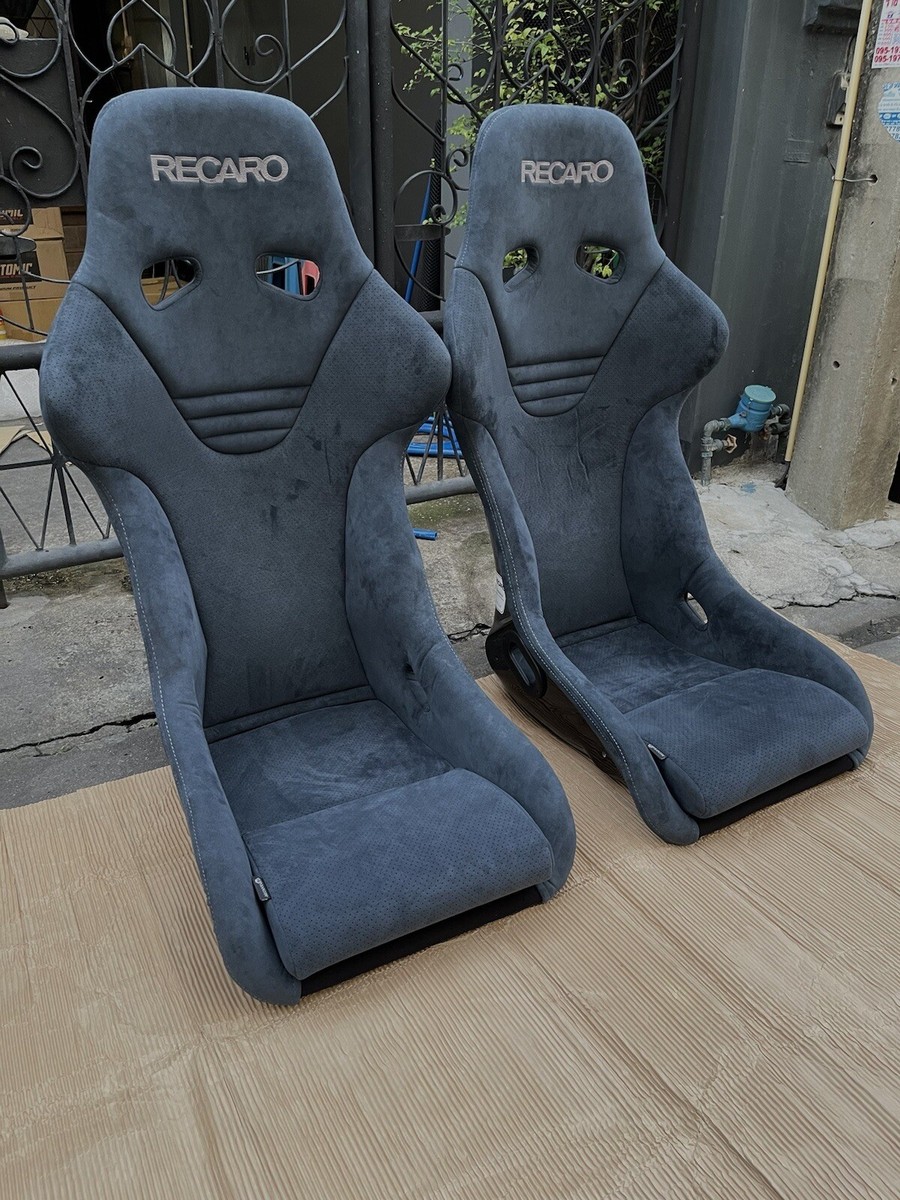 RECARO RS-G Alcantara Gray Bucket Seat Limited Edition without FIA 