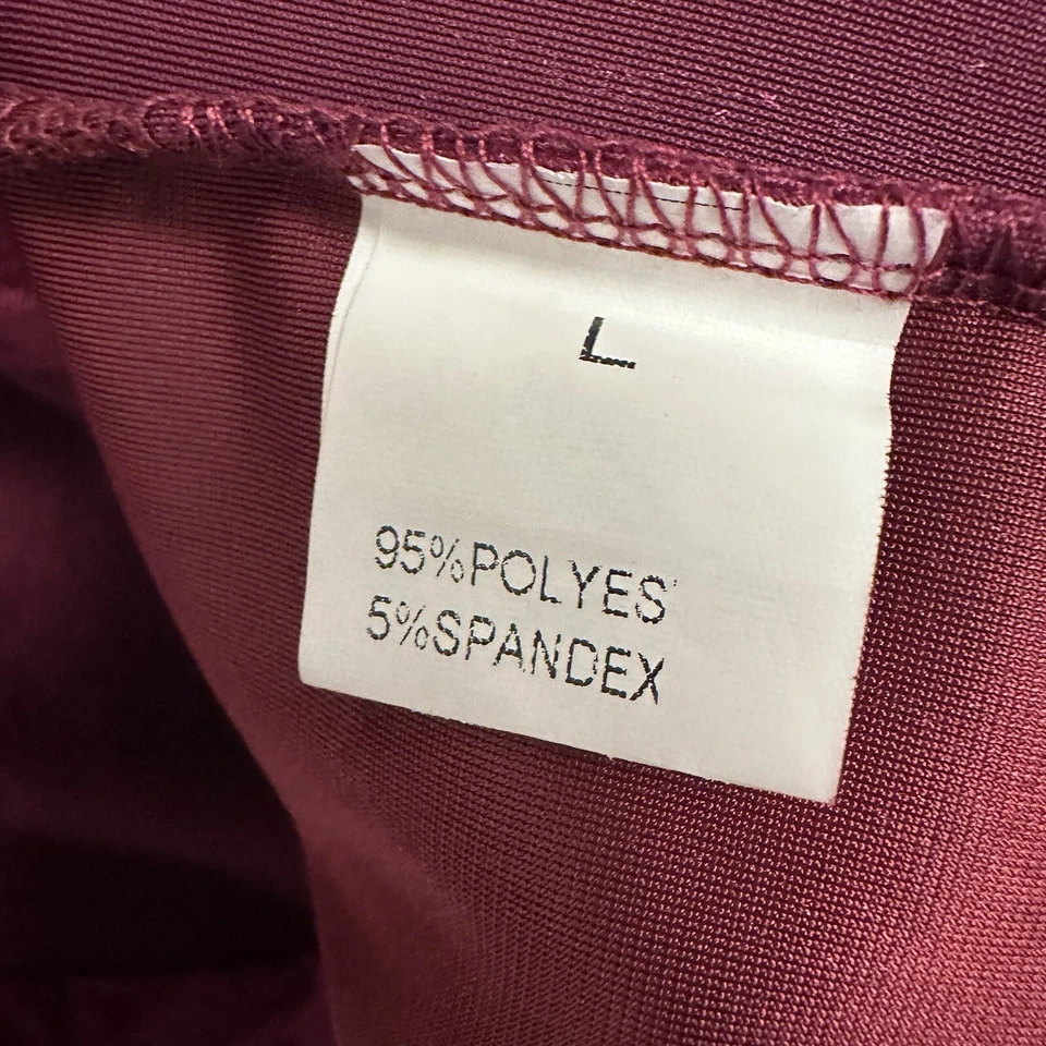 Cárdigan largo de terciopelo rojo frente abierto bolsillos para mujer grande caprichoso vacaciones” Foto 3 de 4