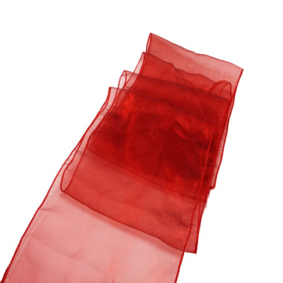 1 - 100 Stk. rote organza Schleifen Stuhlschleife Schleife NEU