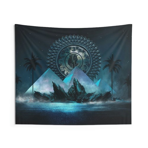 Egyptian Fantasy Art Decor Living Room Bedroom Wall Hanging Large Tapestry - Picture 3 of 8
