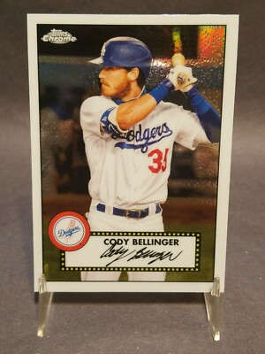 2021 Topps Series 1 Cody Bellinger 1952 Redux CHROME Insert # TC52