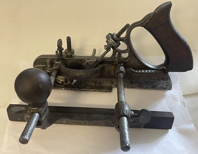 C1910 Antique Stanley Rule & Level #45 Combination Plane  PARTS/PROJECT   