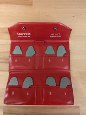 Starrett S167B Radius Gage Set. SAE/Imperial 9/32''-1/2''. Made In USA