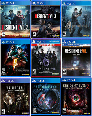 PS4 Resident Evil Ultimate Collection US Games Bundle eBay | NEW 9 SEALED