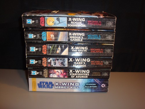 Star Wars X Wing Series 6 paperback book lot Science Fiction Rogue Isard Bacta - Picture 3 of 6