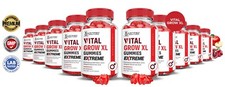 Vital Grow XL Extreme Gummies 2000MG Premium Formula For Men 10 Pack