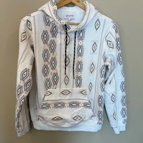 OFF WHITE Felpa donna Shyanne con cappuccio pullover sud ovest panna taglia media