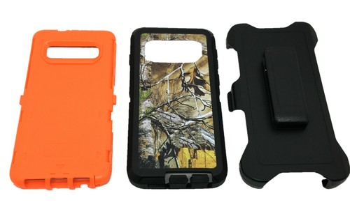 Funda/funda/cubierta resistente para Samsung Galaxy S10 (clip de cinturón se adapta a Otterbox Defender - Imagen 41 de 44