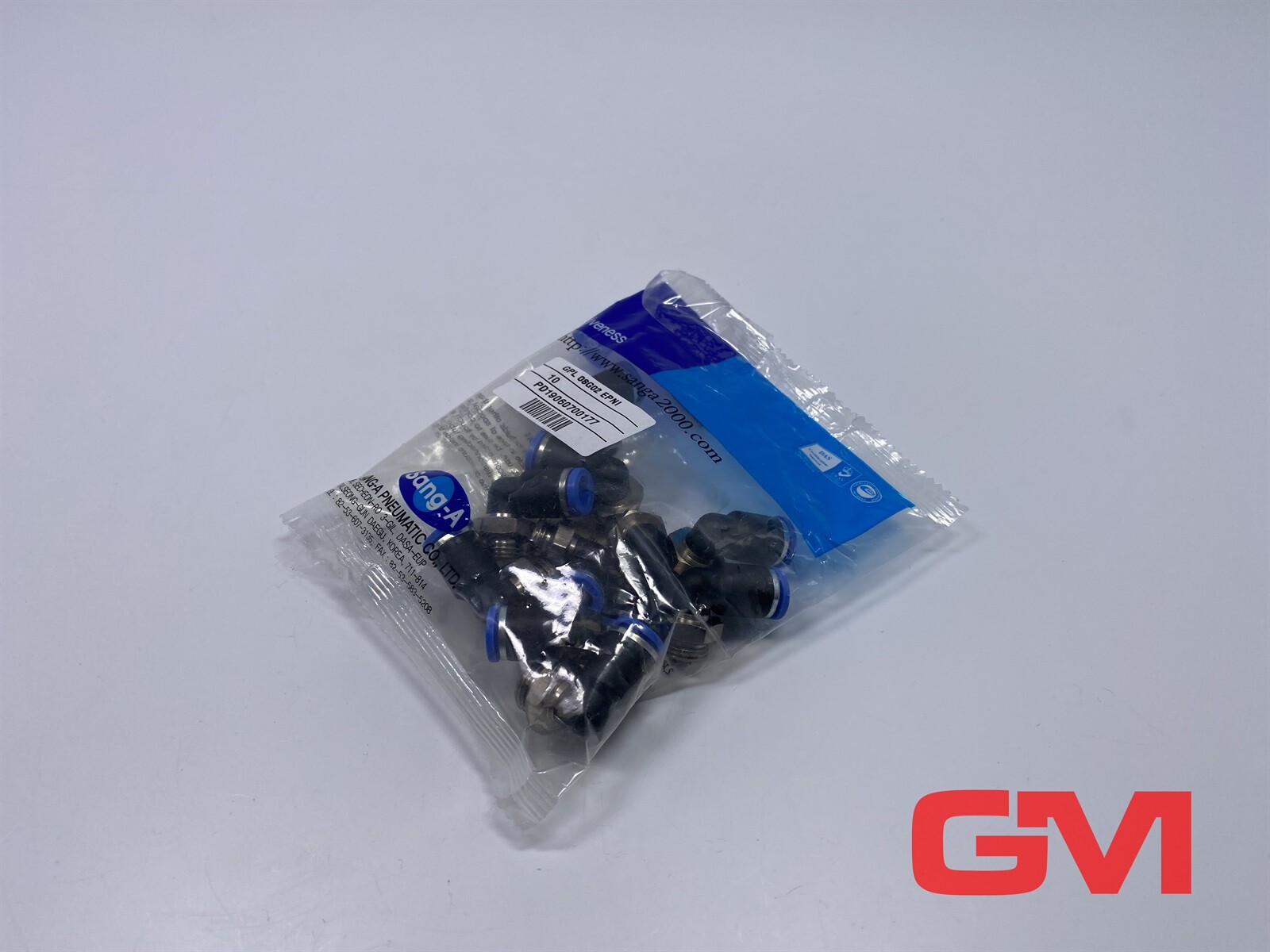 Ve 10x Sang-A Angle Plug Connection Gpl 08G02 Epni Thread-Male Elbow Iqsl 148 G