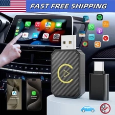 Wireless CarPlay Adapter USB Dongle For iPhone Apple Wireless Carplay Plug &Play