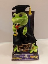 2006 NIP Gemmy Frogs Rock It Rapit Ribbit "Get This Party Started" Graduation