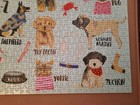 Mudpuppy 1000 Piece Jigsaw Puzzle: "Hotdogs A-Z" 27"X20" Dog Breeds Complete — photo 3