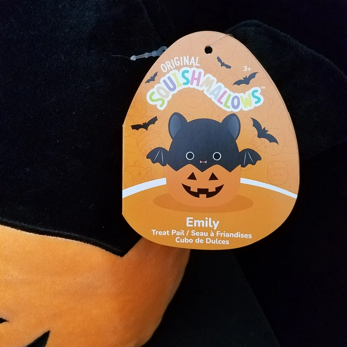 Squishmallow Treat Pail Emily the Bat