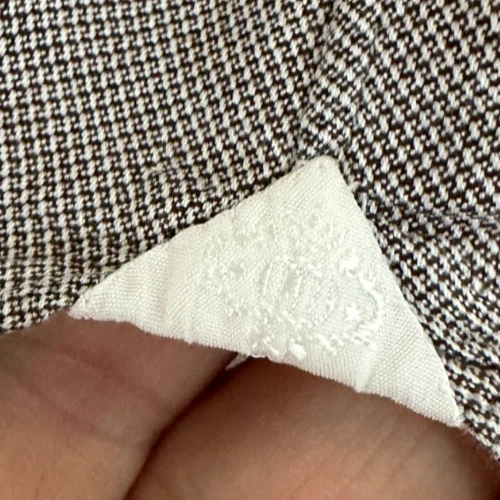 BORRELLI ITALY HAND MADE 100% SILKY COTTON BUTTON DOWN COLLAR SHIRT MENS 16R - Image 4 of 4