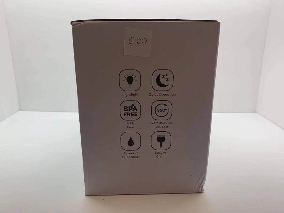 Taotronics Humidificador 3 en 1 Difusor de Aceite Esencial + Luz Nocturna Silenciosa Libre de BPA Foto 4 de 4