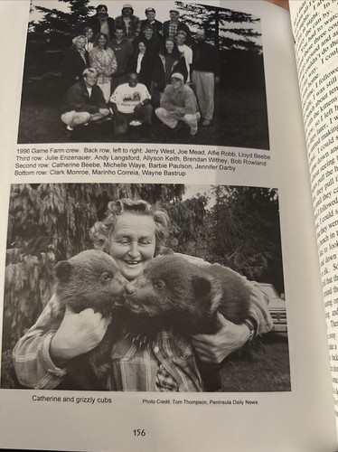 WILDERNESS TRAILS Olympic Game Farm Signed by Lloyd Catherine Beebe Book History - Picture 13 of 14