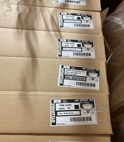 Sylvania Halogen HI-SPOT 95 E27 230V 75W 10° Spot Warm White Dimmbar !!!-image